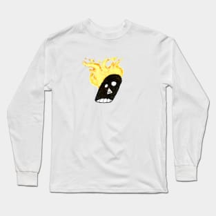 Flaming head Long Sleeve T-Shirt